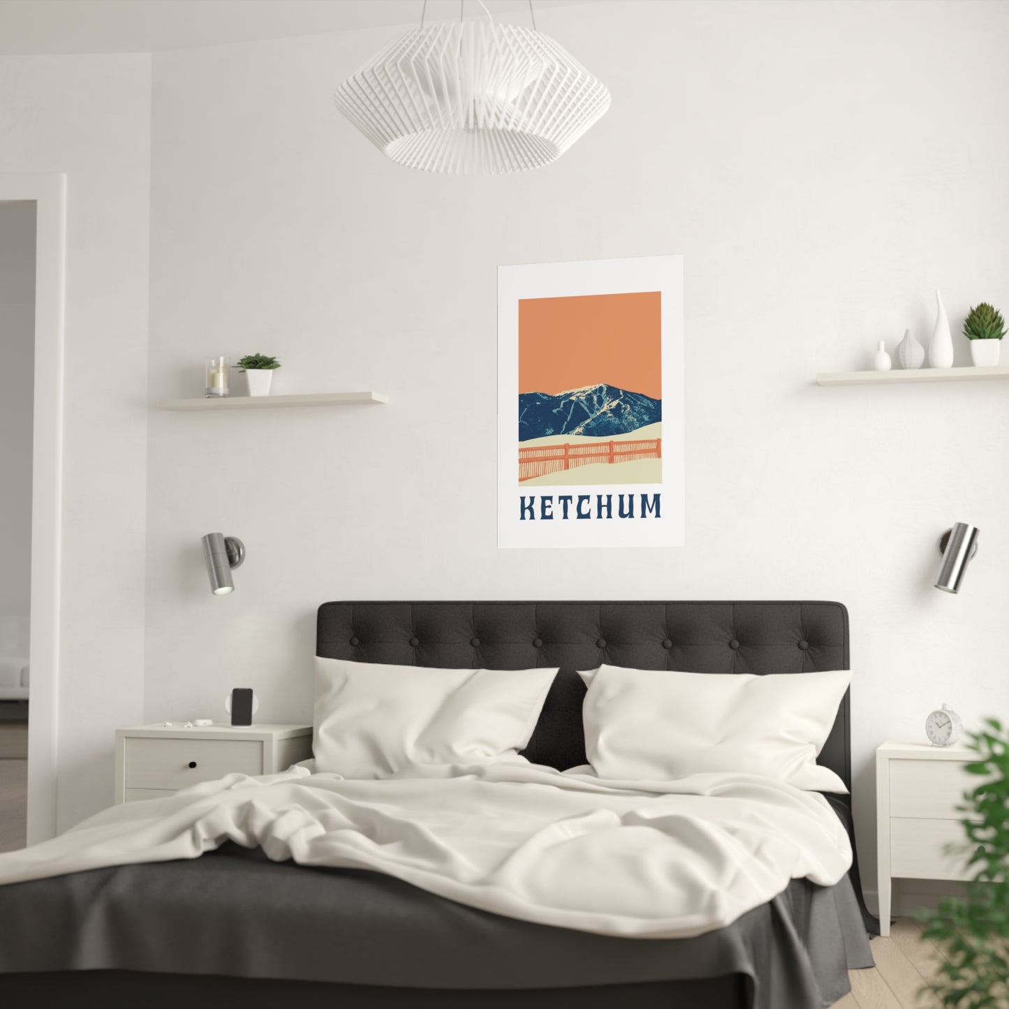 Bald Mountain, Sun Valley Idaho (Satin Posters (210gsm))
