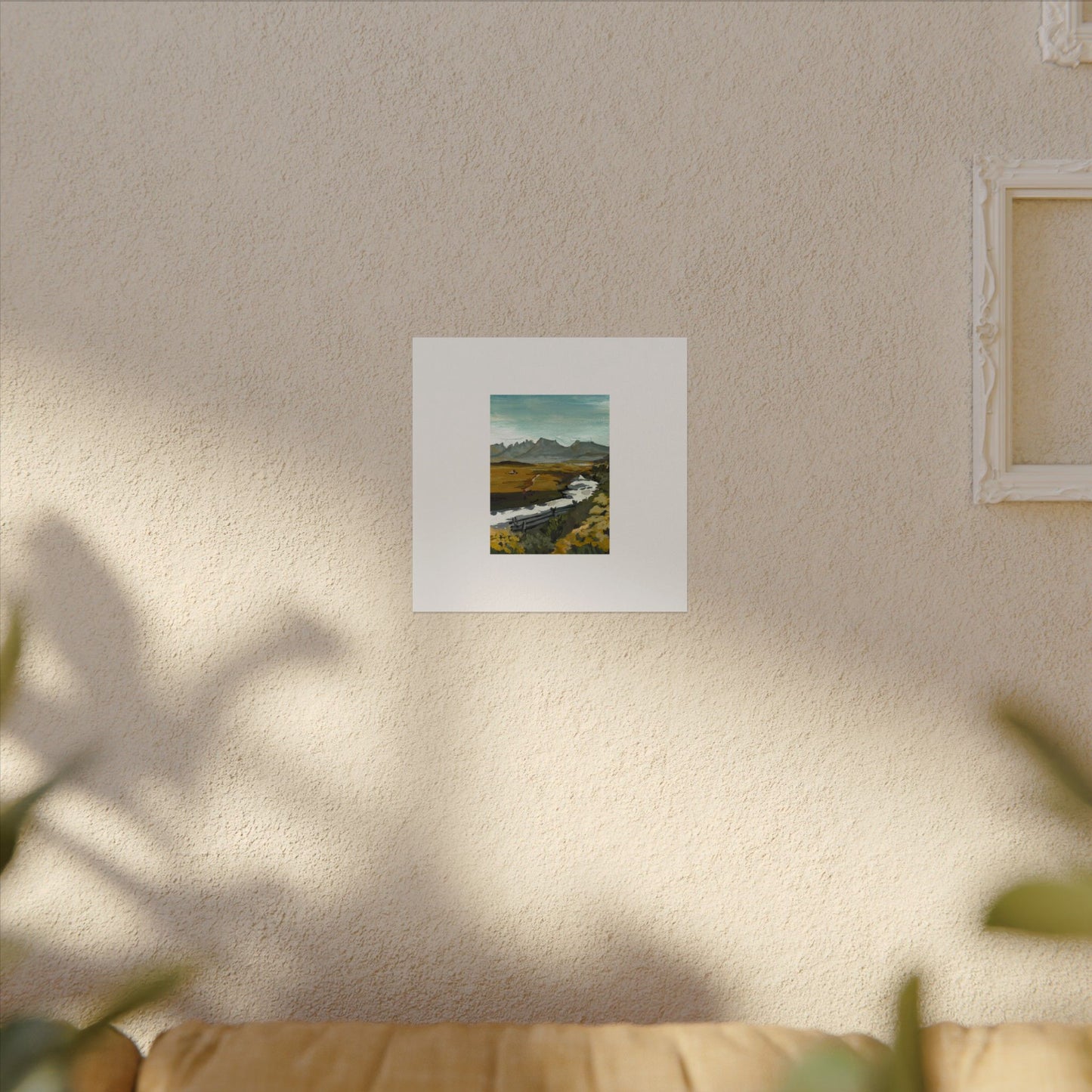 Stanley Basin - Gouache reproduction on Textured Watercolor Matte Posters