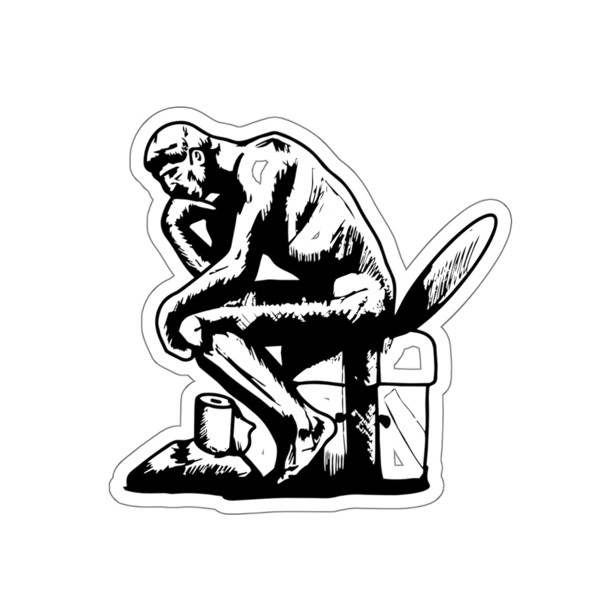The "stinker" - Die-Cut Stickers