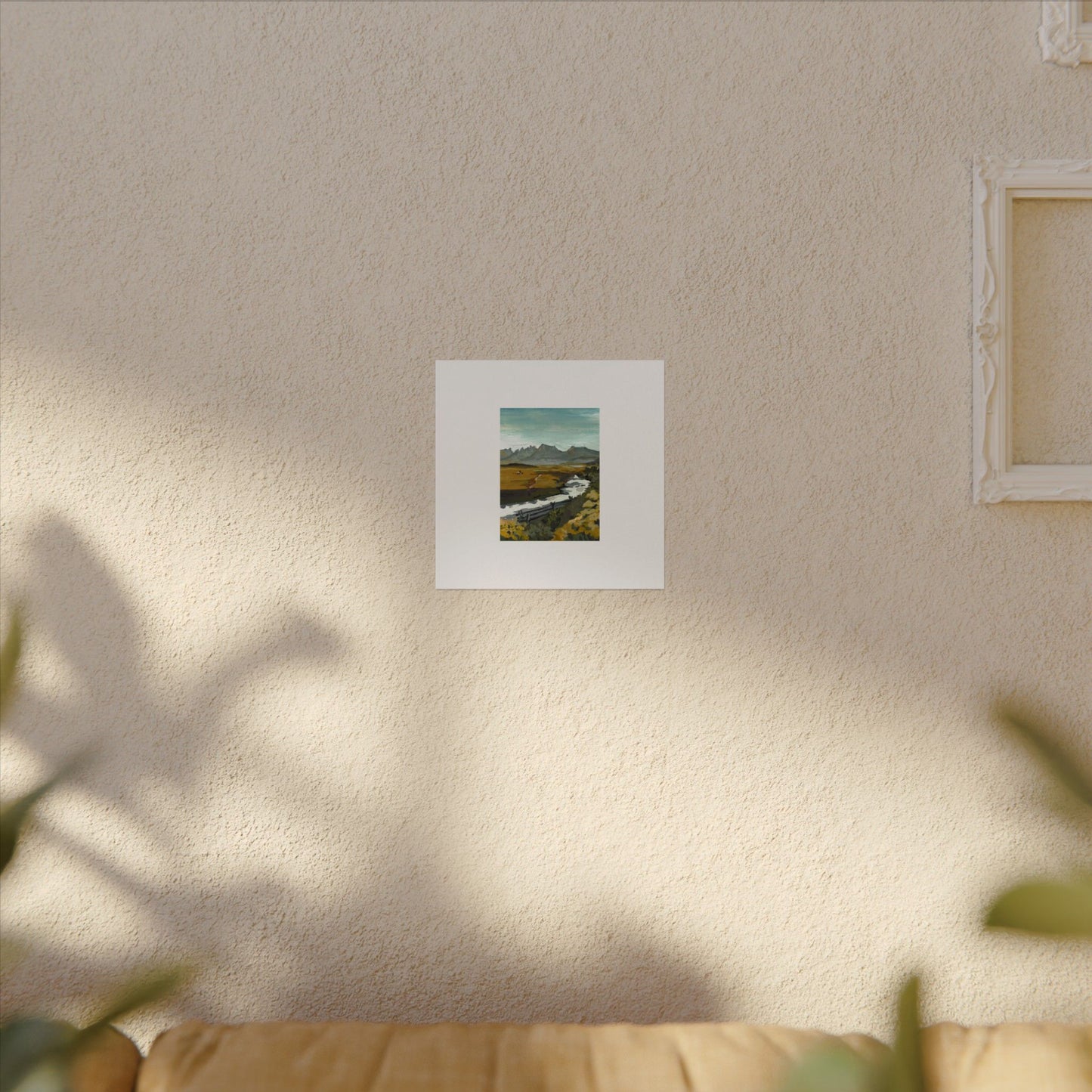 Stanley Basin - Gouache reproduction on Textured Watercolor Matte Posters