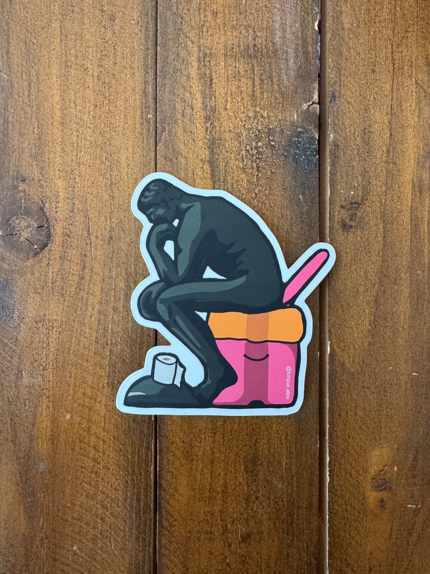 The "stinker" COLOR - Die-Cut Stickers