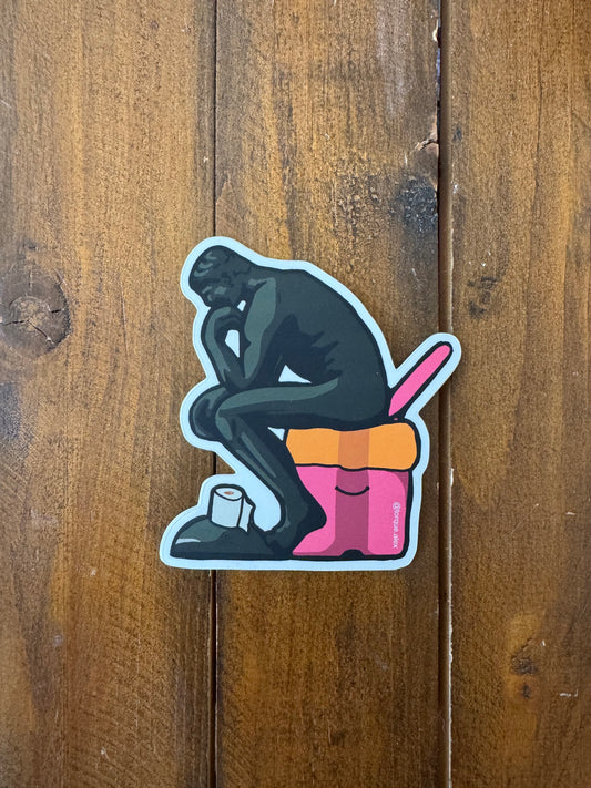 The "stinker" COLOR - Die-Cut Stickers