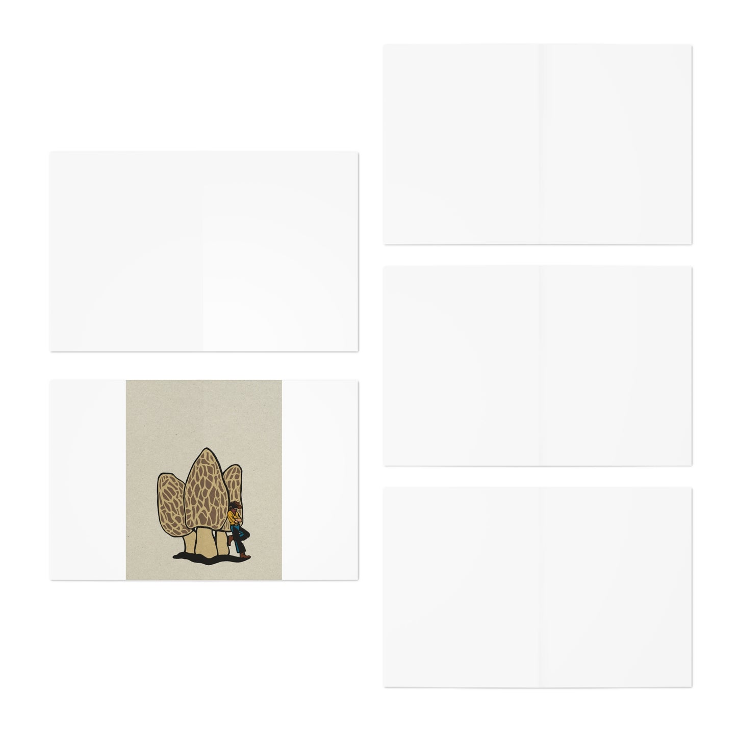 mini cowboys Greeting Cards (5-Pack)